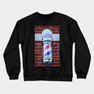 Modern Barber Pole Crewneck Sweatshirt